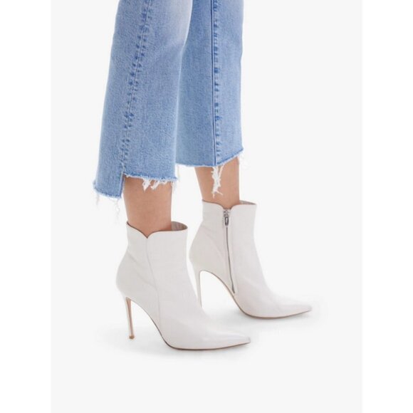 💕MOTHER SUPERIOR💕 The Insider Crop Step Fray Jeans ~ I Confess 28 NWOT - Picture 4 of 17